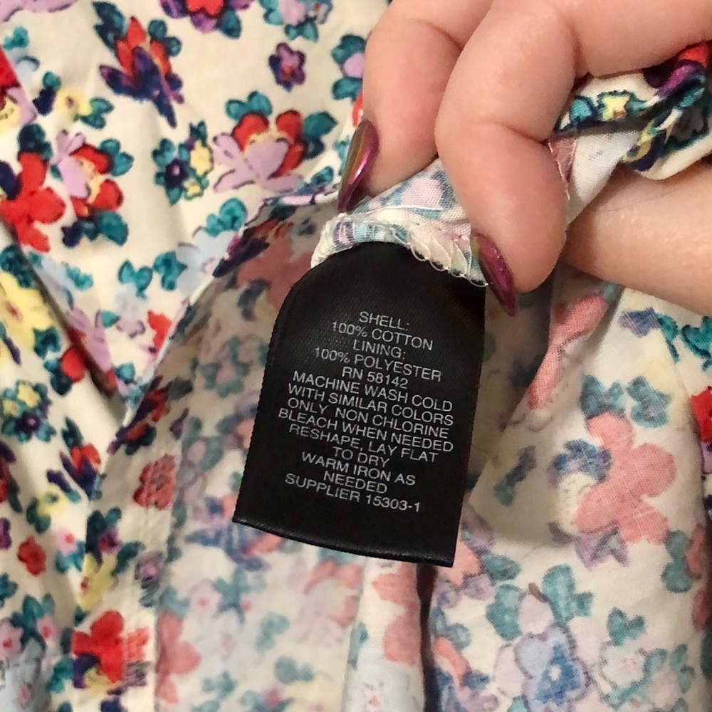 Liz Claiborne Floral Dress ♥️🌼💜🌸💙 - Picture 10 of 15